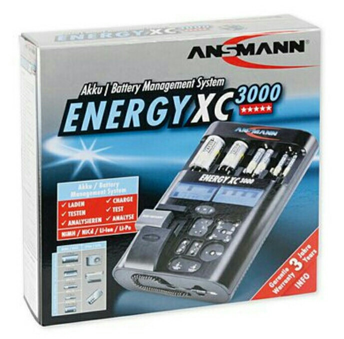 Зарядний пристрій Ansmann Energy XC3000 5207452, фото 1