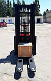 Електроштабелер HELI з платформою CDD16-950-P г / п 1,6 тонн, щогла FFT 4500, фото 6