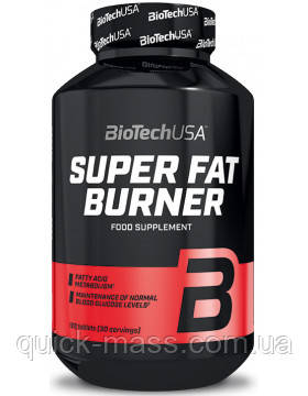 Жироспалювач Biotech USA Super Fat Burner 120tab