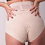 Ажурні стягуючі трусики, труси утяжка живота, стягуючі труси, труси корсет (2116), фото 10