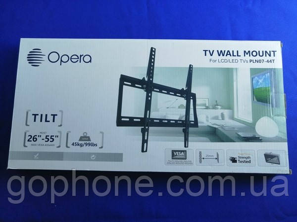 Кріплення кроштейн для телевізора Opera PLN07-44T 26-55"