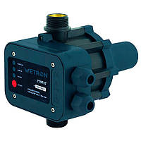 Контролер тиску електронний WETRON (1,1 кВт, Ø1, рег тиск вкл, 10 бар) автоматика / реле тиску води