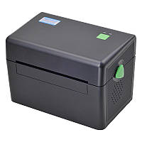 Принтер этикеток, термопринтер штрих кодов, QR кодов Xprinter XP-DT108B чёрный USB (XP-DT108B)