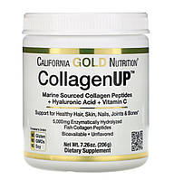 CollagenUP, морський гідролізований колаген з гіалуронової кислотою і вітаміном С, без запаху, 206 г