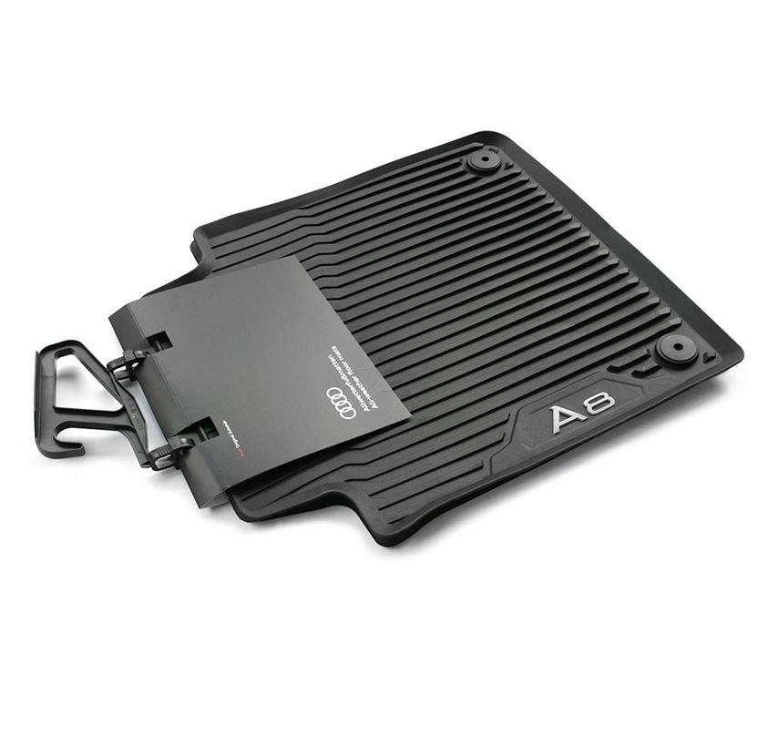 Резинові задні коврики Audi A8 / S8 Long (4N / D5) (4N4061512041)
