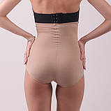 Стягуючі труси, високі труси утяжки, чорні труси з утяжкой, безшовні труси стяжка (2101), фото 9