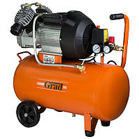 Компресор для нагнітання повітря GRAD V (2,5 кВт, 435 л/хв, 8 бар, 50 л, 2 крана)