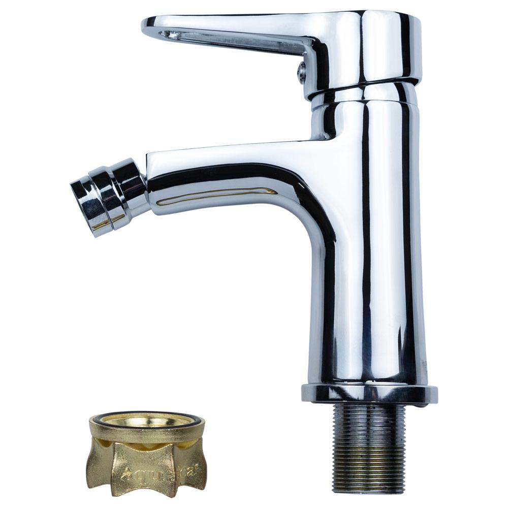 Смеситель HK Ø35 для биде на гайке AQUATICA (HK-1F130C), фото 2