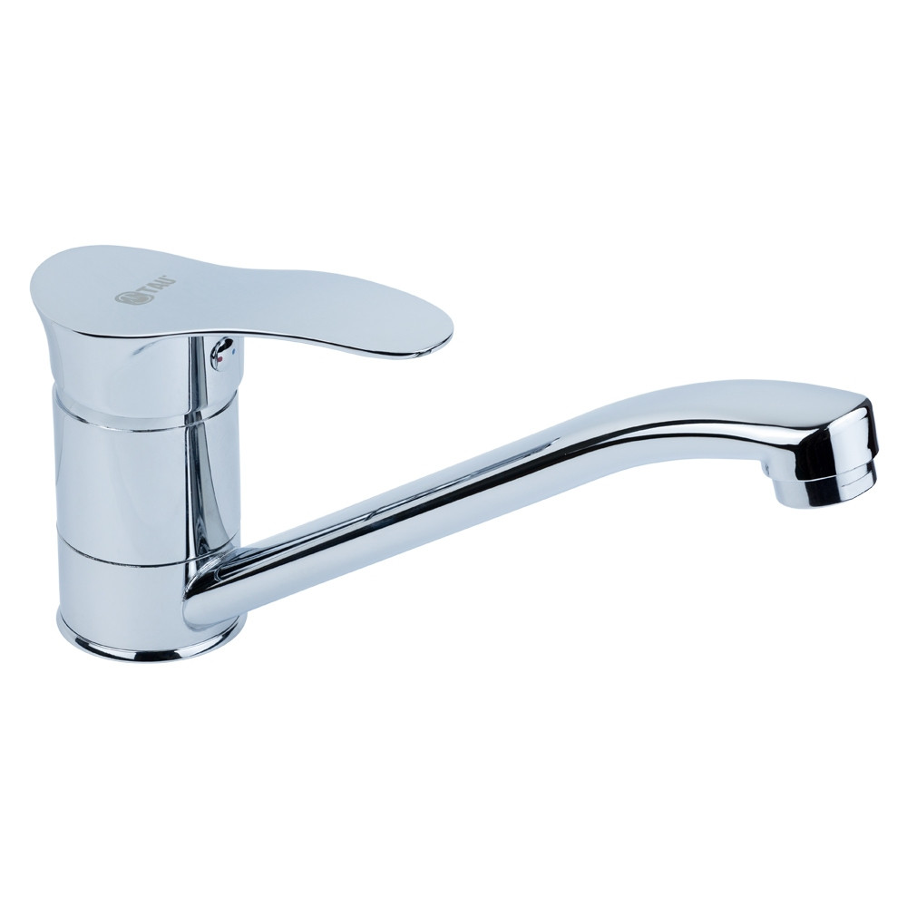 Кухонный смеситель на гайке TAU (SE Ø40, гусак прямой 250 мм), фото 1