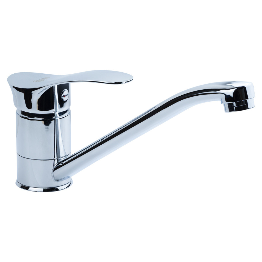 Кухонный смеситель TAU (SE Ø40, гусак прямой 250 мм, на шпильке) смеситель для кухни, фото 1