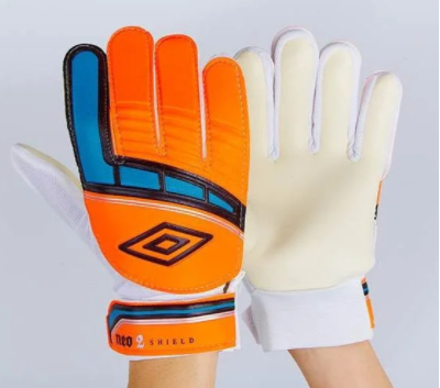 Рукавички воротарські юніорські UMBRO FB838-5 і р-7, помаранчевий, фото 1