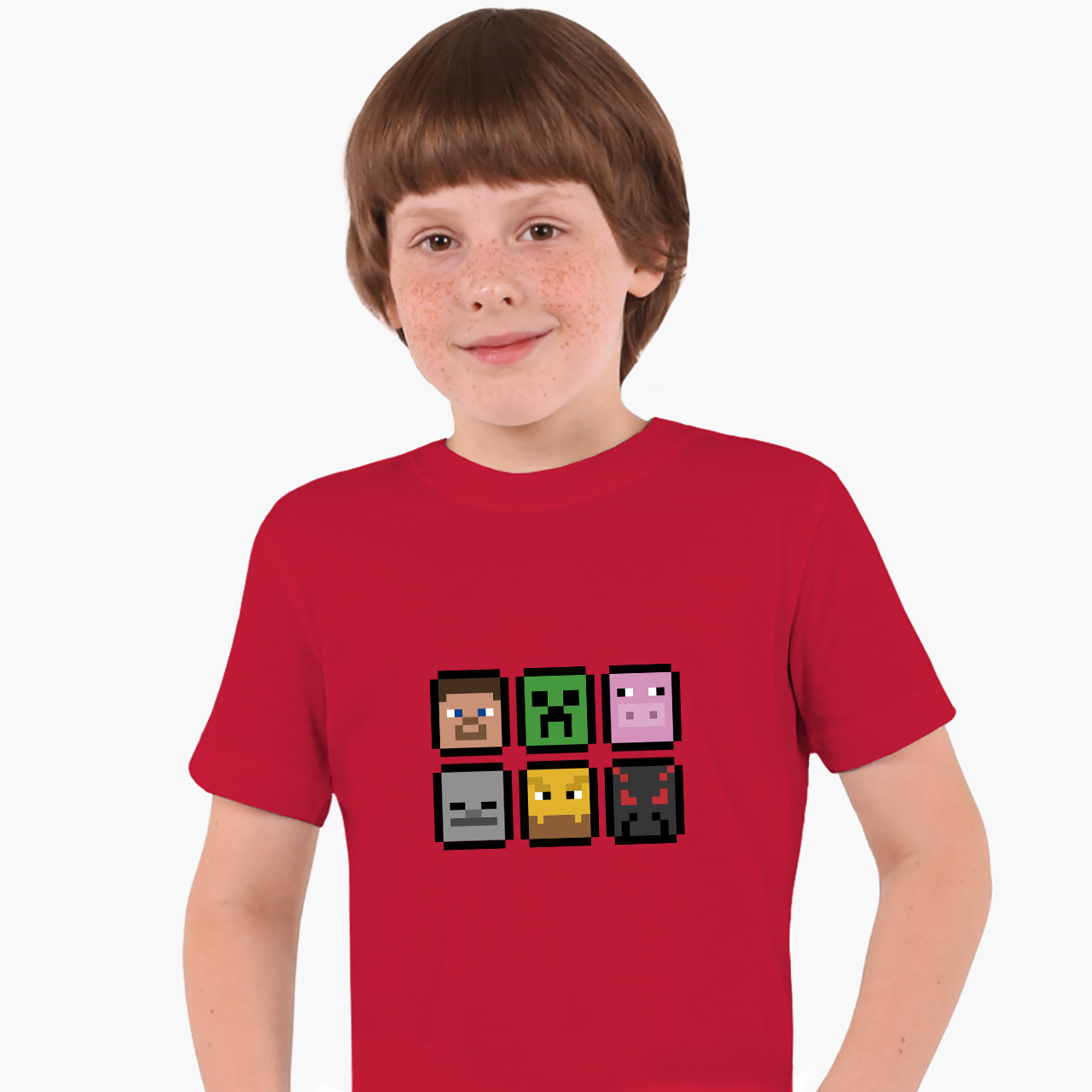 Дитяча футболка Майнкрафт (Minecraft), кольорова футболка Ігри
