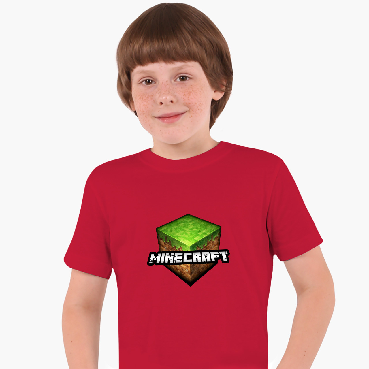 Дитяча футболка Майнкрафт (Minecraft), кольорова футболка Ігри