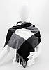 ШАРФ жіночий M&JJ СКАЙ Чорний/білий 75х180 см (1119), фото 3