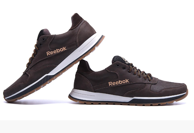 Чоловічі шкіряні кросівки Reebok Classic Leather Trail Chocolate