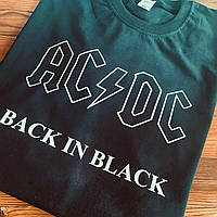 Футболка з принтом "AC/DC.Back in Black'