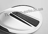 Хром накладка на лючок бензобака Hyundai Elantra MD 2010-2015 (Autoclover B375), фото 6