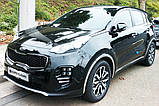 Хром накладки на арки Kia Sportage 2016-2017 (Autoclover C211), фото 3