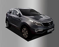 Хром накладки на фари KIA Sportage 2010-2015 (Autoclover B681)