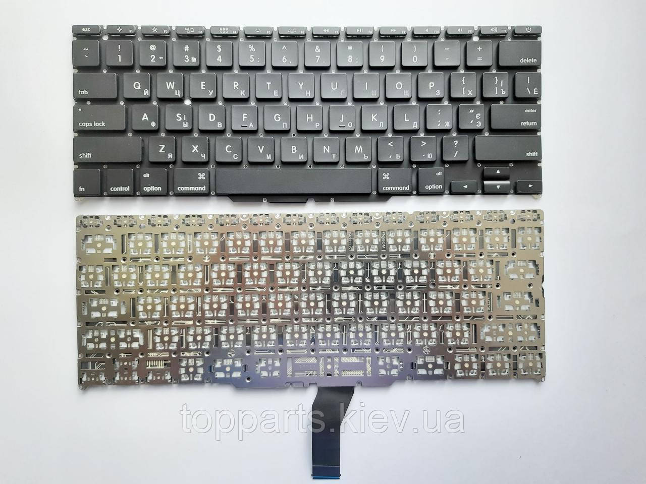 Клавіатура для ноутбуків Apple Macbook Air 11.6" A1370 (2011+ років) під підсвітку UA/RU/US (US)