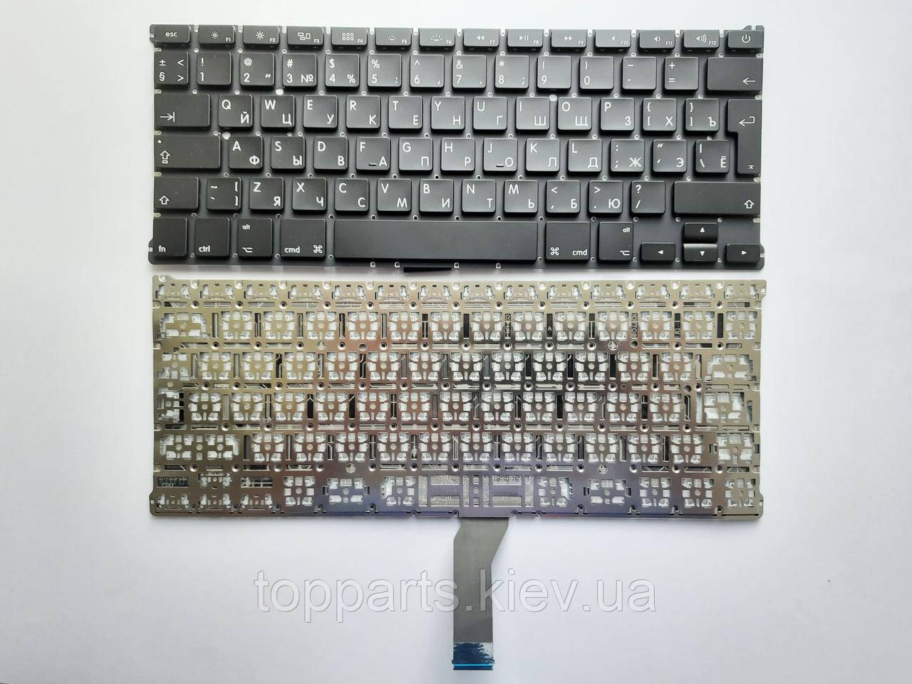 Клавіатура для ноутбуків Apple Macbook Air 13.3" A1369 (2011+ років) під підсвітку UA/RU/US (Євро)