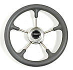 Рульове Колесо Pretech Нержавійка 32 См Сіре Для Човнів Катерів Та Яхт