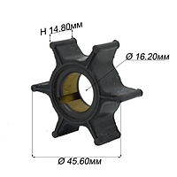 Крыльчатка CEF 16x46x15