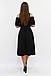 Зручне повсякденне плаття Francheska, чорний, фото 5