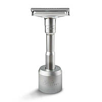 Бритва Т-подібна Shaving Factory Аdjustable Safety Razor with stand