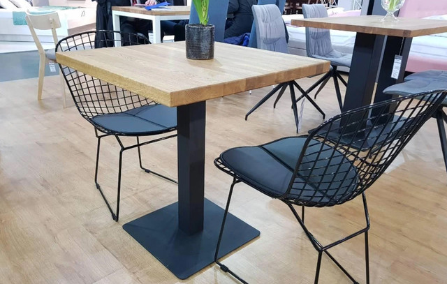 Квадратний обідній стіл Signal Puro 80 см в стилі лофт Квадратний обідній стіл Signal Puro 80 см в стилі лофт