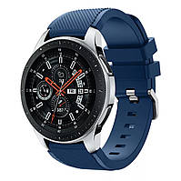 Ремешок на Смарт-часы Samsung Galaxy 46 mm(Gear S3,Frontier) Синий