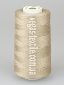Нитка швейна 40-2 4000 ярдів — бабина Бежевий 1