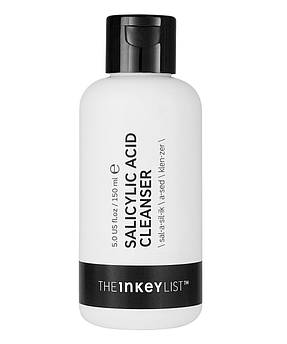 Очисний гель для проблемної шкіри із саліциловою кислотою The Inkey List Salicylic Acid Cleanser 150 мл
