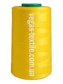 Нитка швейна 40-2 4000 ярдів — бабина Жовтий