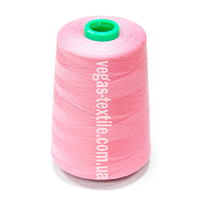 Нитка швейна 40-2 4000 ярдів — бабина Світло-рожевий