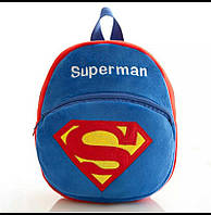 Детский плюшевый рюкзак "Superman"
