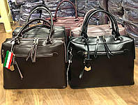 Женская кожаная сумка в стиле Furla расцветки портфель, сумка из натуральной кожи, шкіряна сумка, сумка шкіра бордо