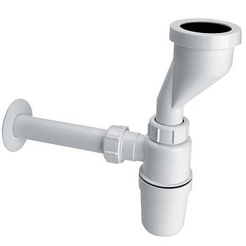 Сифон для пісуара зі зміщенням 32мм 2х32мм McAlpine