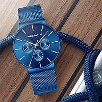 Жіночі наручні годинники MegaLith Blue