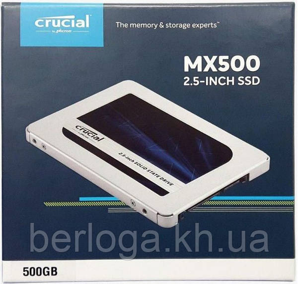 SSD-накопитель Crucial MX500 2.5 500 GB (CT500MX500SSD1) SSD-накопитель Crucial MX500 2.5 500 GB (CT500MX500SSD1)