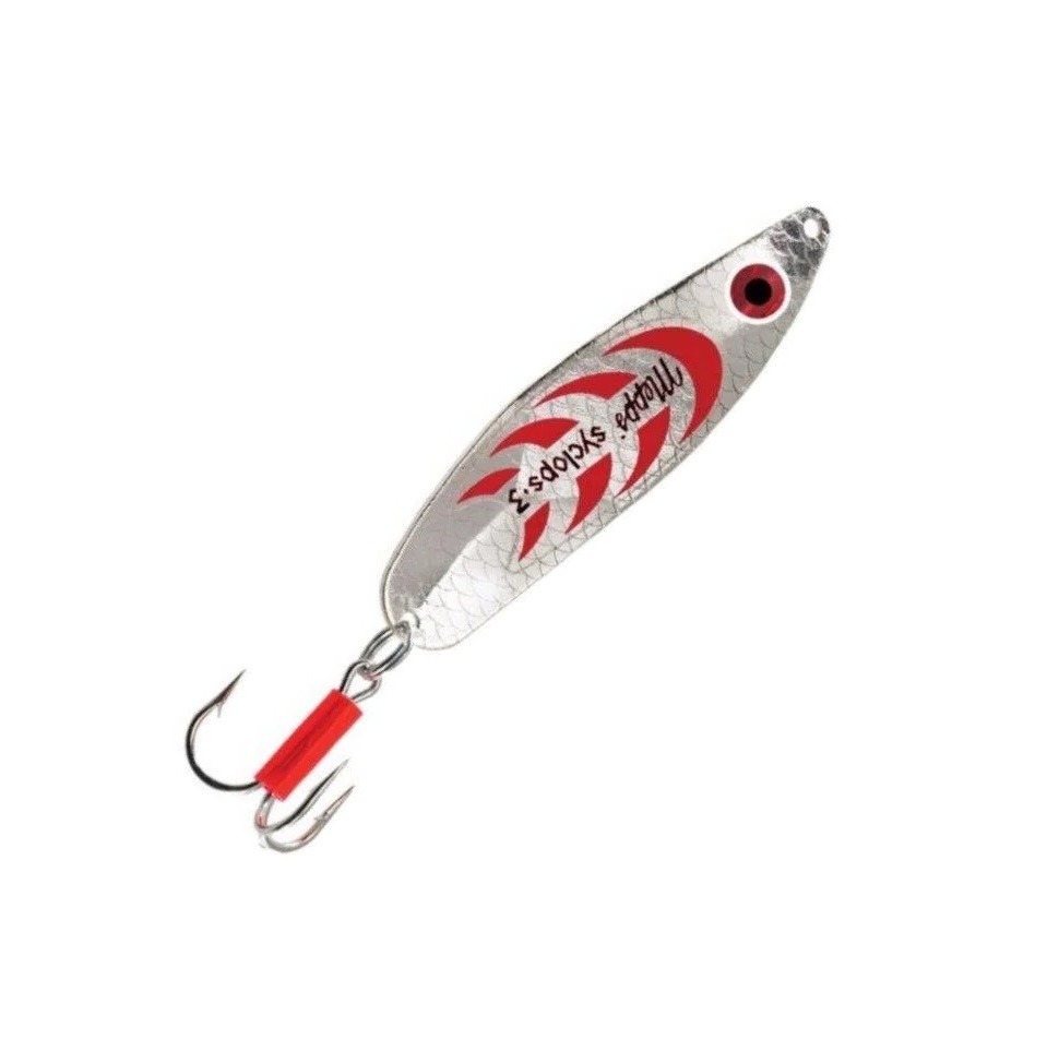 Блешня Mepps Syclops 2 Silver/Red 17г, фото 1