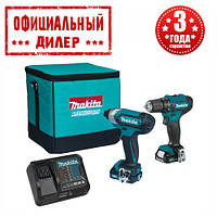 Набор инструментов Makita CLX224SA (DF333, TD110D)