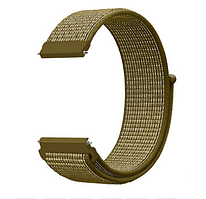 Ремінець нейлоновий на годинник No41 хакі 20 mm