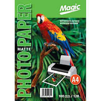 Фотобумага Мagic A4 матовая 128g, 100л