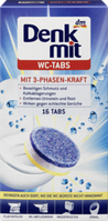 Таблетки для чищення унітаза Denkmit WC tabs 16 шт.
