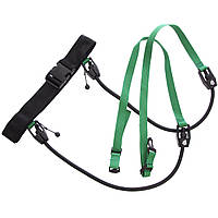 Поясний тренажер для плавання MadWave STATIONARY TRAINER M077401000W (нейлон, поліпропілен, довжина-1,1 м,