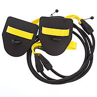 Тренувальна система з лопатками для тренування гребка MadWave TRAINER DRY M077103200W (PL, гума, пластик, опір