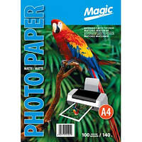 Фотобумага Мagic A4 Двусторонняя мат/ мат 140g, 100л