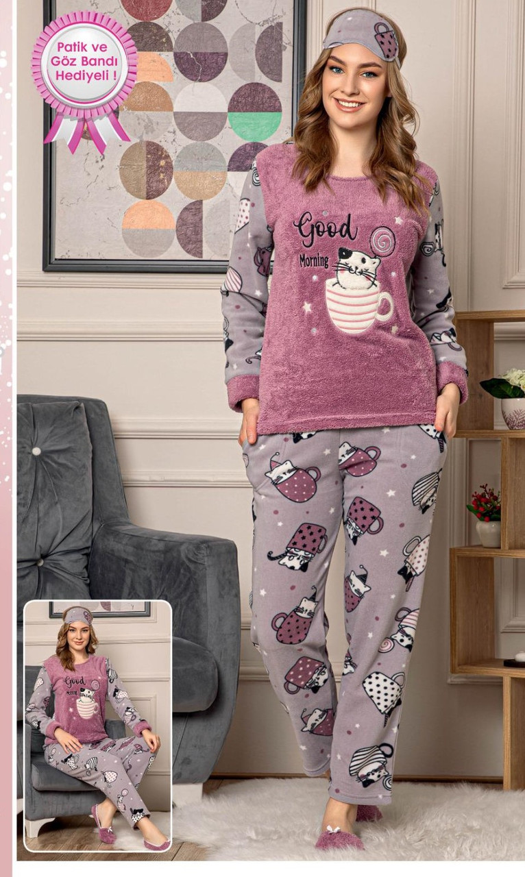 Жіноча піжама Pijamoni Fluffy