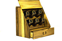 Скринька схованку - Подарунок чоловіка дружині хлопцеві дівчині чоловічий жіночий органайзер з дерева для годинників, особистих
